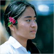 Rapa Nui young woman