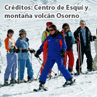 Ski centre and volcano Osorno