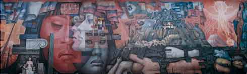 Mural "Presencia de América Latina" - Jorge González Camarena
